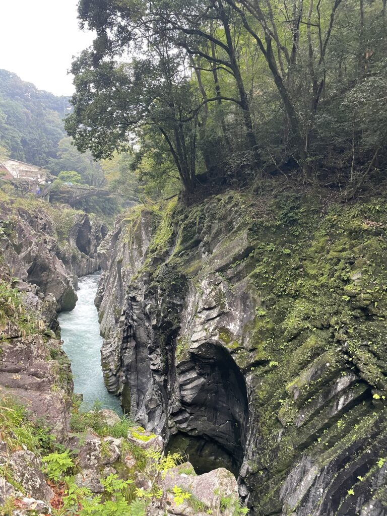 高千穂峡の景色